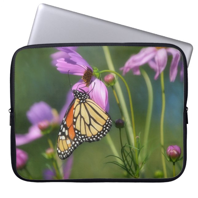 Housse pour ordinateur portable Papillon monarque  (Devant)
