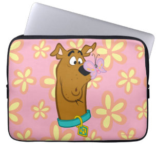 Housse Pour Ordinateur Portable Papillon sur le nez de Scooby-Doo