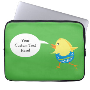 Housse Pour Ordinateur Portable Pâques Chick personnalisées manches d'ordinateur p
