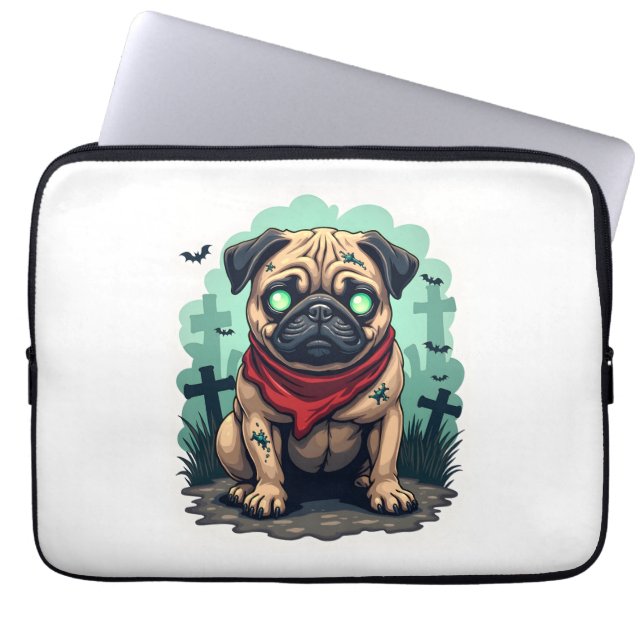Housse Pour Ordinateur Portable Parade de Carlin Zombie (Devant)