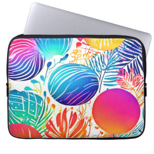 Housse Pour Ordinateur Portable Paradis Abstrait tropical