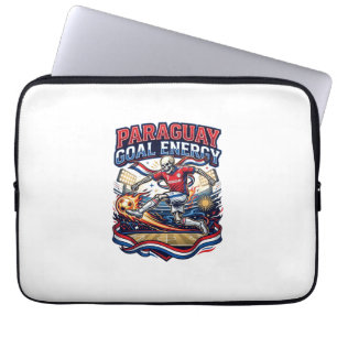 Housse Pour Ordinateur Portable Paraguay But Énergie Skeleton Buteur Nations Gras