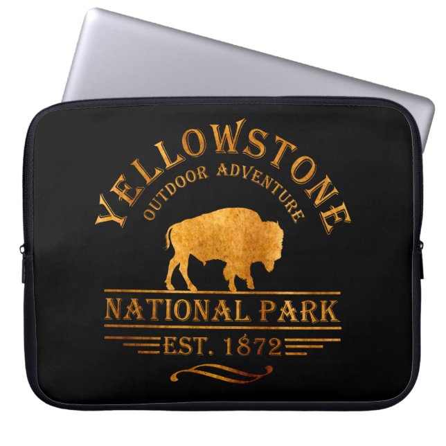 Housse Pour Ordinateur Portable Parc national de Yellowstone (Devant)