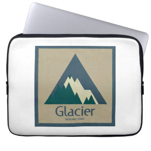 Housse Pour Ordinateur Portable Parc national des Glaciers Rustique