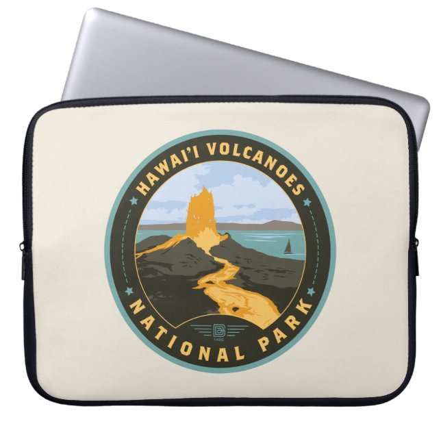 Housse Pour Ordinateur Portable Parc national des volcans d'Hawaii (Devant)