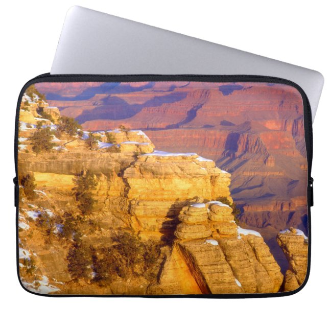 Housse Pour Ordinateur Portable Parc national du Grand Canyon en hiver (Devant)