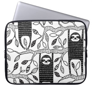 Housse Pour Ordinateur Portable Parcelles réfrigérées : Motif animal mignon.
