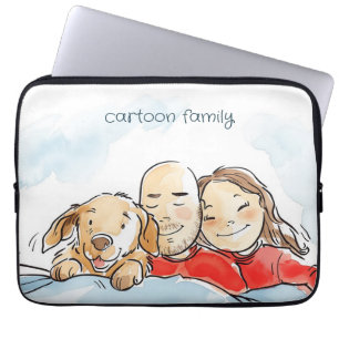 Housse Pour Ordinateur Portable Parents de chiens