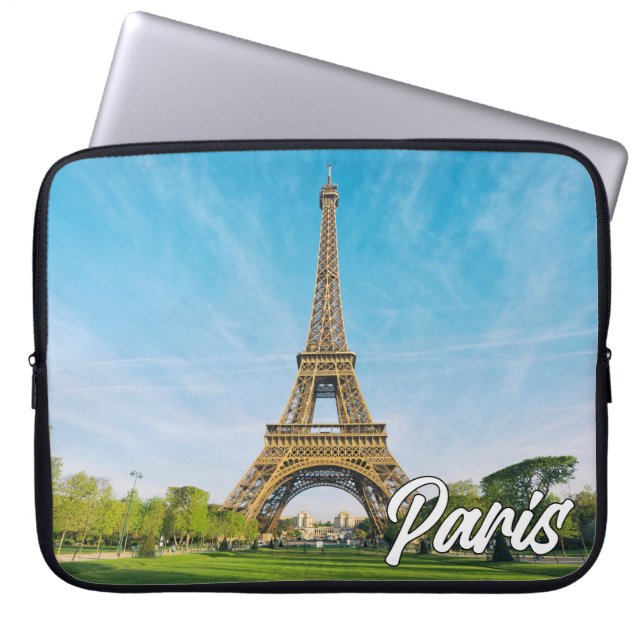 Housse Pour Ordinateur Portable Paris, France | Tour Eiffel (Devant)