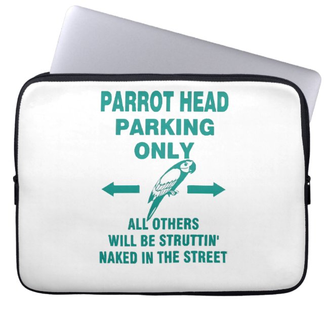 Housse Pour Ordinateur Portable Parking uniquement (Devant)