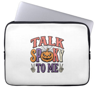Housse Pour Ordinateur Portable Parle Fantôme À Moi Vintage Halloween Chemise Desi
