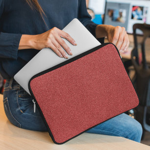 Housse Pour Ordinateur Portable Parties scintillant rouge, étincelle, Arrière - pl