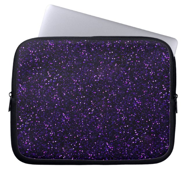 Housse Pour Ordinateur Portable Parties scintillant violet foncé Imprimer (Devant)