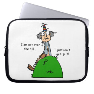 Housse Pour Ordinateur Portable Pas au-dessus de l'humour de colline