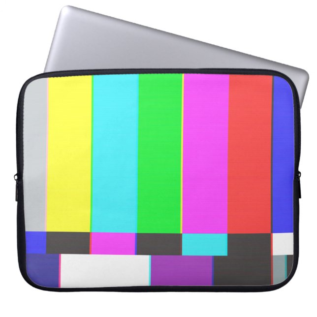 Housse Pour Ordinateur Portable pas d'écran TV signal avec bruit (Devant)
