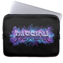 Passion Cyberpunk Typographie – Mot moderne vibran