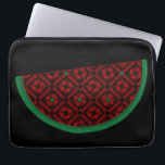 Housse Pour Ordinateur Portable Pastèque de Palestine Broderie tatreez rouge<br><div class="desc">Ceci est une pastèque palestinienne traditionnelle Embrodery tatreez rouge Motif noir Pour les Palestiniens, les amateurs de Palestine Pro-Palestinien, ou, toute personne qui soutient la liberté, la justice et lutte contre l'injustice. A tous ceux qui soutiennent la juste cause palestinienne. Accroître et soutenir la libération de la Palestine et de...</div>