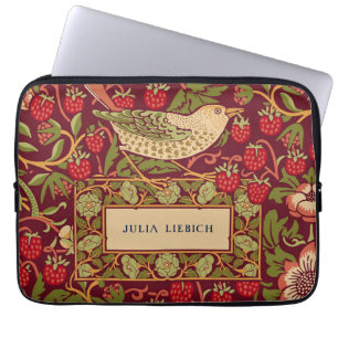 Housse Pour Ordinateur Portable Pastille pour ordinateur William Morris Strawberry