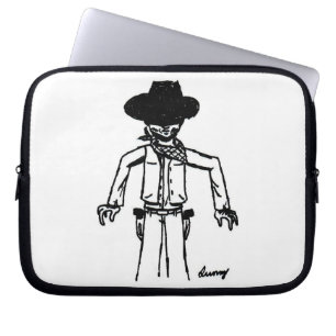 Housse Pour Ordinateur Portable Patinage de Cowboy pour ordinateur portable