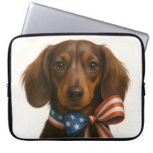 Patriotique Dachshund