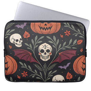 Housse Pour Ordinateur Portable Pattern d'Halloween