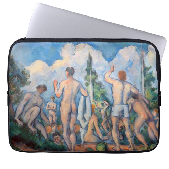 Housse Pour Ordinateur Portable Paul Cezanne - Baigneurs (Devant)