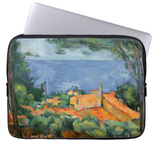 Housse Pour Ordinateur Portable Paul Cezanne - Estaque aux toits rouges