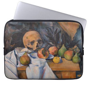 Housse Pour Ordinateur Portable Paul Cezanne - La vie morte avec le crâne