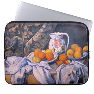 Housse Pour Ordinateur Portable Paul Cezanne - Nature morte au rideau