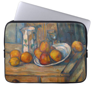 Housse Pour Ordinateur Portable Paul Cezanne - Vie morte avec Jug de Lait et Fruit