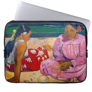 Housse Pour Ordinateur Portable Paul Gauguin - Femmes tahitiennes sur la plage