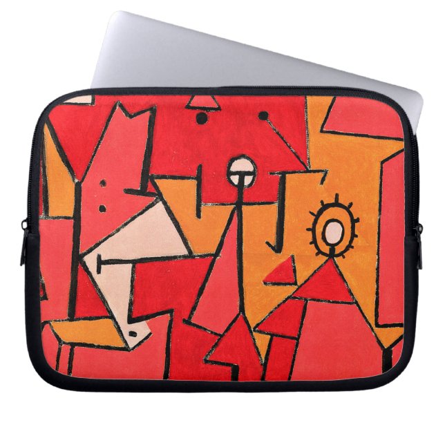 Housse Pour Ordinateur Portable Paul Klee, Chaleur, (Devant)