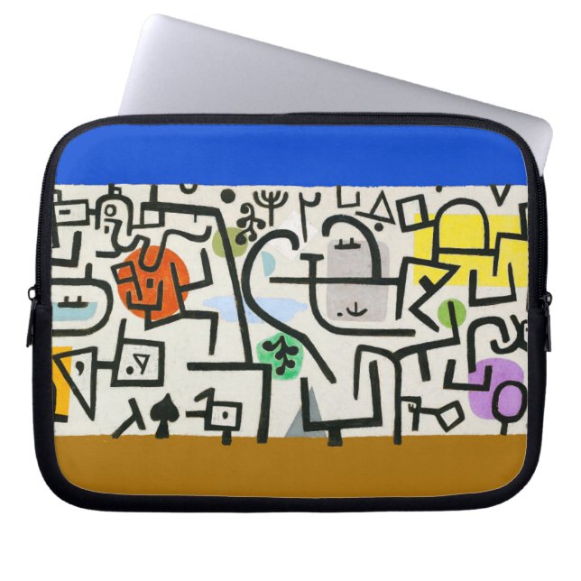 Housse Pour Ordinateur Portable Paul Klee Rich Harbour Expressionnisme Abstrait (Devant)