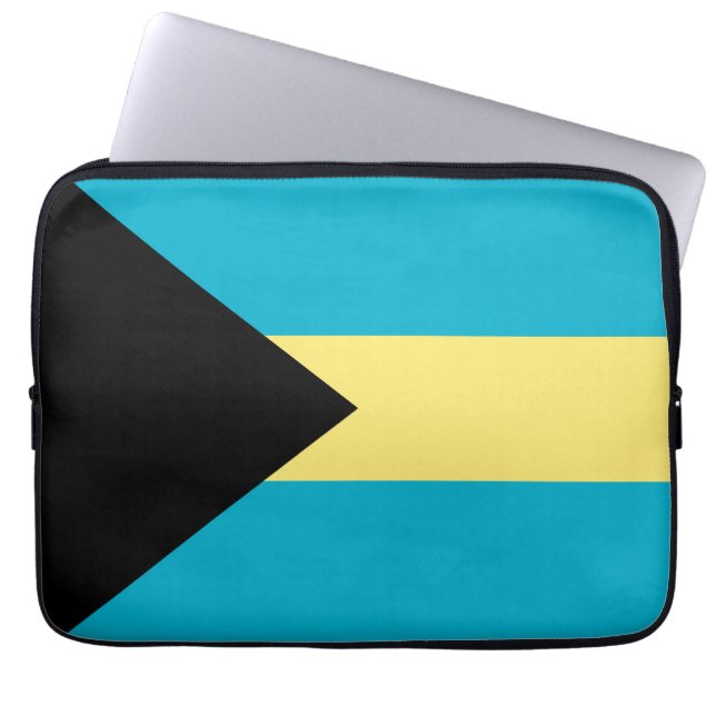 Housse Pour Ordinateur Portable pavillon des Bahamas (Devant)