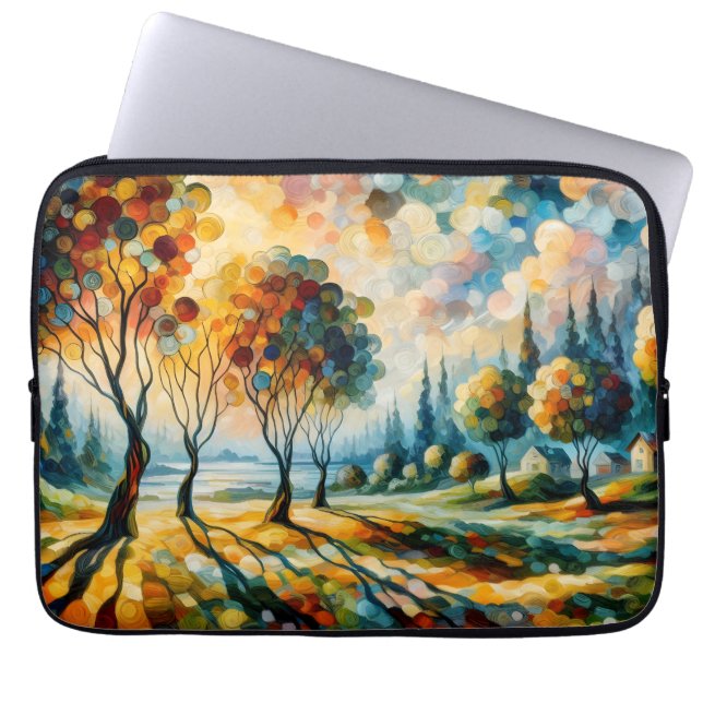 Housse Pour Ordinateur Portable Paysage vibrant (Devant)