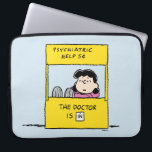 Housse Pour Ordinateur Portable Peanuts | Lucy & the Doctor Is In<br><div class="desc">Lucy is the crabby,  bossy and opinionated girl who bullies most other characters in the comic strip,  particularly Linus et Charlie Brown. Check out this cute Peanuts design featuring Lucy and her advice.</div>