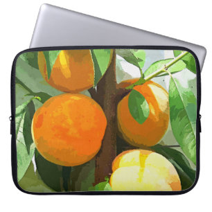 HOUSSE POUR ORDINATEUR PORTABLE PÊCHES