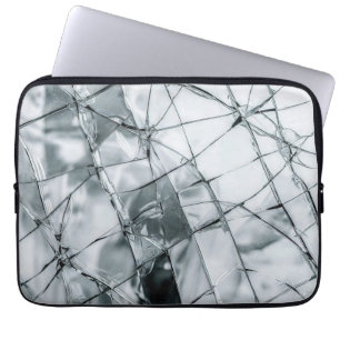 Housse Pour Ordinateur Portable Peinture à l'huile de surface de verre brisé (styl
