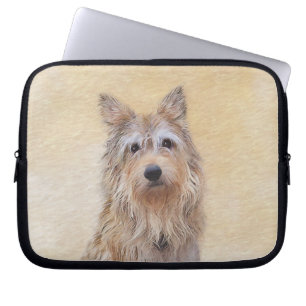 Housse Pour Ordinateur Portable Peinture Berger Picard - Joli art original chien