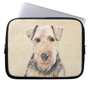 Housse Pour Ordinateur Portable Peinture galloise Terrier - Cute Original Chien Ar