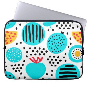 Housse Pour Ordinateur Portable Peinture Motif de fruits bleus. Acheter maintenant