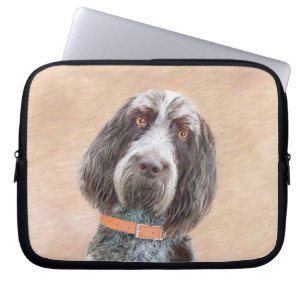 Housse Pour Ordinateur Portable Peinture Spinone Italiano - Belle Art Original Chi