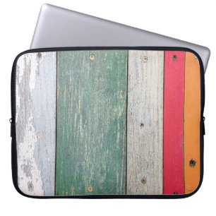 Housse Pour Ordinateur Portable Peinture sur bois