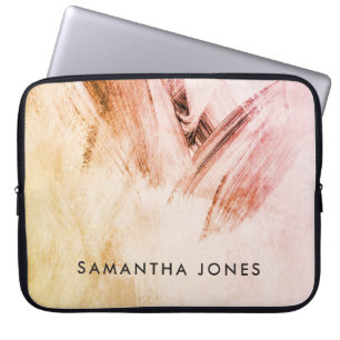 Housse Pour Ordinateur Portable Peinture Traces Texture boue