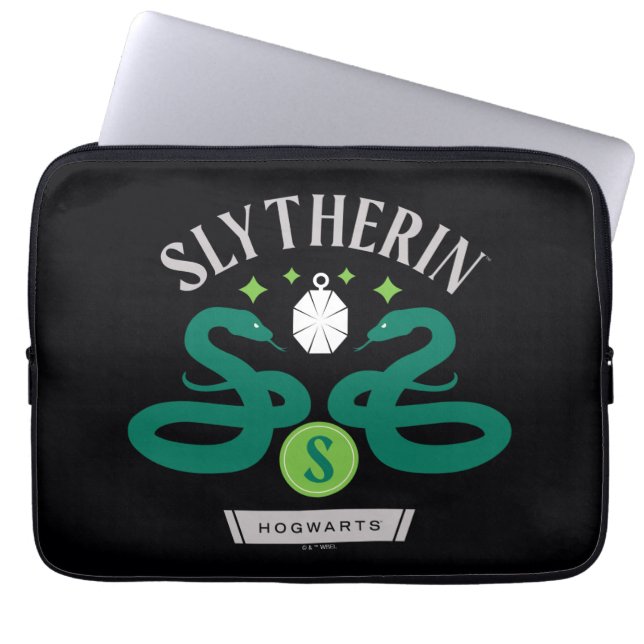 Housse Pour Ordinateur Portable Pendentif double serpent de la maison SLYTHERIN™ G (Devant)