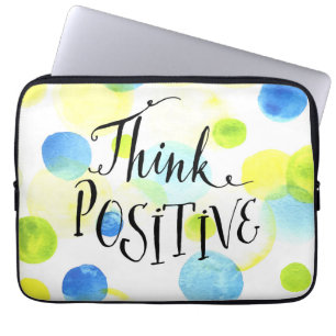 Housse Pour Ordinateur Portable Penser positif