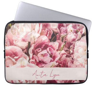 Housse Pour Ordinateur Portable Peony rose