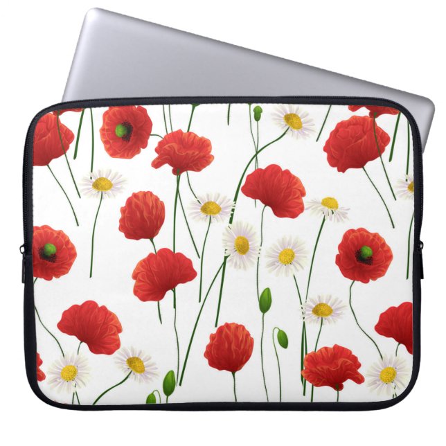 Housse Pour Ordinateur Portable Pépites et marguerites (Devant)