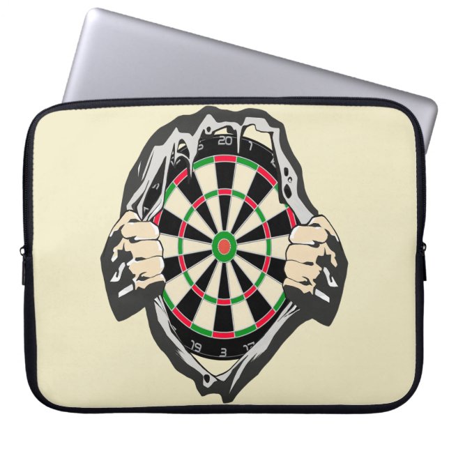 Housse Pour Ordinateur Portable Percée vers le Bullseye - Ultimate Dartboard (Devant)