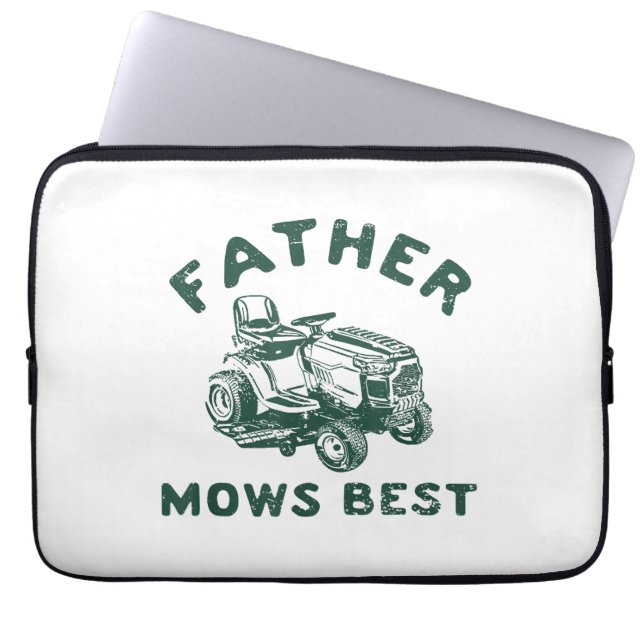 Housse Pour Ordinateur Portable Père moque le mieux (Devant)